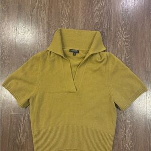 Banana Republic Cashmere Olive Green Sweater